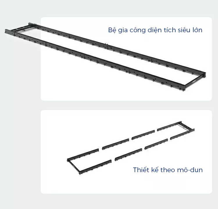 Khu vực xử lý siêu lớn